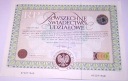 Polska 1995 Powszechne Świadectwo Udziałowe Seria AF 2071560