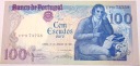 Portugalia 100 escudos 1984 Seria CPR 73758 Manuel Maria Barbosa du Bocage