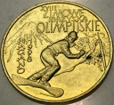2 zł złote 1998 Nagano Zimowe Igrzyska Olimpijskie