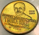 2 zł złote 1999 Ernest Malinowski kolej Peru