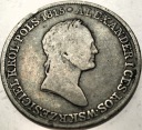 5 złotych polskich 1830 K.G. Królestwo Polskie SREBRO