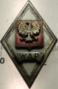 Odznaka WAP Wojskowa Akademia Polityczna LWP PRL absolwentka