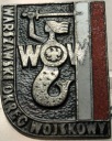 Odznaka Warszawski Okręg Wojskowy WOW Mennica