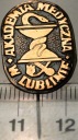 Odznaka Akademia Medyczna w Lublinie wpinka znaczek PRL