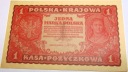 1919 1 jedna Marka Polska I Serja GW 297237 banknot