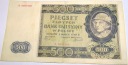 1940 500 zł pięćset złotych Ser. A 6895386 Góral Generalna Gubernia banknot
