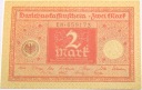 Niemcy 2 marki mark 1920 Seria 18-659173 Republika Weimarska banknot