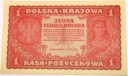 1919 1 Jedna Marka Polska banknot I Serja CH