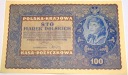 1919 100 sto Marek Polskich IH Serja Y banknot