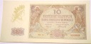 1940 10 zł, Dziesięć Złotych, banknot Ser. L (nr 1)