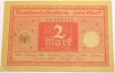 Niemcy 2 marki mark 1920 Republika Weimarska banknot (nr 1)