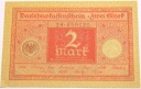 Niemcy 2 marki mark 1920 Republika Weimarska banknot (nr 3)