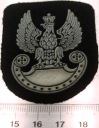 ORZEŁEK Wojska Lądowe mundurowa wojskowa III RP guma podkład czarny (nr 27)