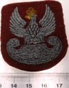 ORZEŁEK Wojska Lądowe mundurowa wojskowa WP haft podkład czerwony (nr 06)
