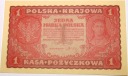 1919 1 Jedna Marka Polska banknot I Serja FW