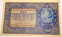 1919 100 sto Marek Polskich ID Serja F banknot