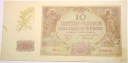 1940 10 zł dziesięć złotych Seria L Generalna Gubernia banknot (nr 1)