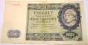 1940 500 zł Pięćset Złotych Seria A Góral (nr 2)