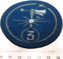 Naszywka Służba Meteorologiczna 3 kl. Wojska Lotnicze specjalista wz.1973