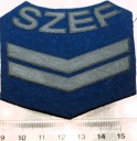 Naszywka Szef Kompanii Eskadry 3 stopnia Wojska Lotnicze wz.1974 LWP PRL