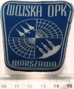 Naszywka Wojska OPK Obrona Powietrzna Kraju WOPK Warszawa LWP PRL