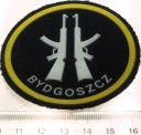 Naszywka Bydgoski Pułk Obrony Terytorialnej Bydgoszcz OTK LWP PRL