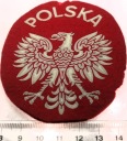 Naszywka naramienna POLSKA misje ONZ wojskowa LWP PRL