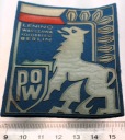 Naszywka Pomorski Okręg Wojskowy POW CZERWONA Lenino Berlin LWP PRL (nr 2)