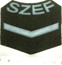 Naszywka Szef Kompanii Eskadry 4 stopnia Wojska Lądowe wz.1974 LWP PRL