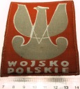 Naszywka Wojsko Polskie misja Egipt UNEF orzeł nadruk LWP PRL (nr 2)