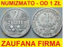 2 zł, złote 1972, JAGODY, JAGÓDKI, Stan 3