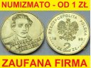 2 zł, złote 1999 Juliusz Słowacki stan 1-