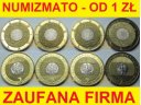 LOT 4 x 2 zł, złote 2000 LAT, stan 1-