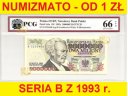 2000000 zł złotych 1993 seria B 2226406 EPQ 66 UNC