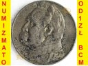 5 zł, złotych Józef Piłsudski 1938. Stan 3-4