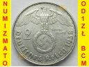 III Rzesza / Niemcy - 2 Marki 1938, Srebro