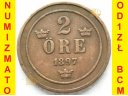 Szwecja 2 Ore / Oere 1897