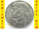 10 zł złotych 1969, Tadeusz Kościuszko, Stan 1-