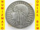 10 zł złotych Głowa kobiety bez zn BZ 1932 st 2-