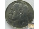 10 zł złotych Józef Piłsudski 1936. Stan 3