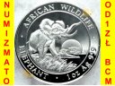 100 Szylinów Słoń Afrykański 2009 Fabulous 1 oz AG