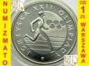 100 zł złotych 1980 XXII Olimpiada, PIĘKNA L