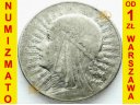 5 zł złotych Głowa kobiety znak ZN 1933 st 3/3-