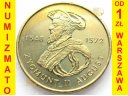 2 zł, złote 1996 Zygmunt II August stan 1-