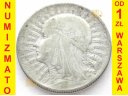 5 zł złotych Głowa kobiety bez znaku 1932 stan 4+
