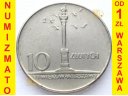 10 zł złotych 1966 MAŁA kolumna Zygmunta Stan 1-