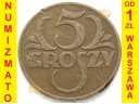 5 gr groszy 1935 rok, stan 3-