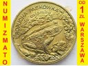 2 zł, złote 1998 Ropucha Paskówka, stan 1-/1