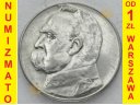 5 zł złotych Józef Piłsudski 1936. Stan 3/2