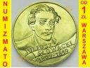 2 zł, złote 1999 Juliusz Słowacki, stan 1-